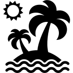 Island SVG Icon